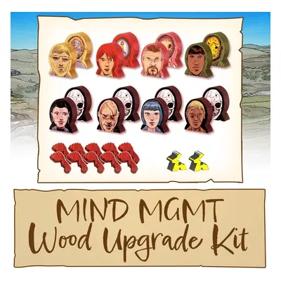 Off the Page Games Mind MGMT: The Psychic Espionage “Game.”: Wood Upgrade Kit