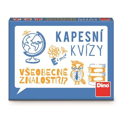 Dino Kapesní kvízy - Všeobecné znalosti - Cestovní hra