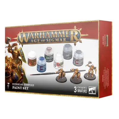 Games Workshop Age of Sigmar – Stormcast Eternals Paints Set