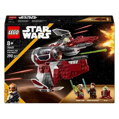 LEGO LEGO® Star Wars™ Ahsoka a jediská stíhačka Interceptor™ 75401