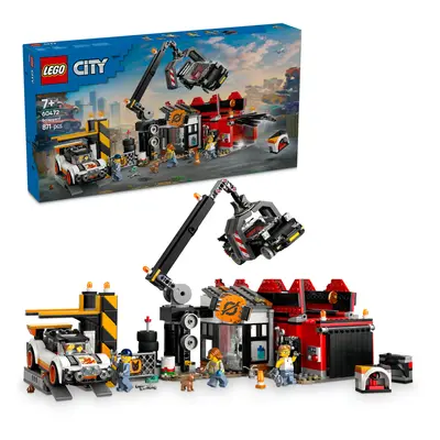 LEGO LEGO® City Vrakoviště s auty 60472