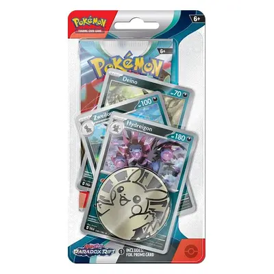 Nintendo Pokémon TCG: SV04 Paradox Rift - Premium Checklane Blister