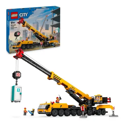 LEGO LEGO® Žlutý pojízdný stavební jeřáb 60409