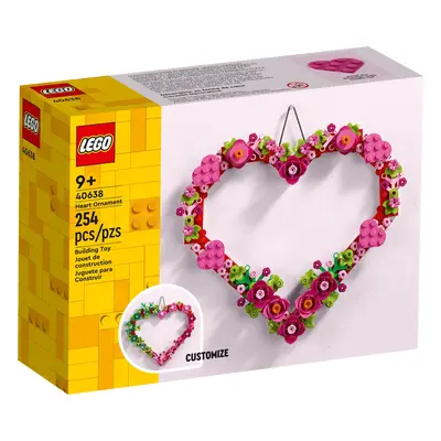 LEGO LEGO® Iconic Ozdoba ve tvaru srdce 40638