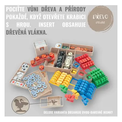 Junta Bílý hrad - INSERT do hry (79298) Barva: Deluxe dřevo