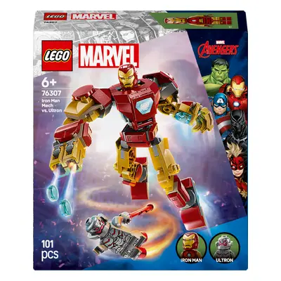 LEGO LEGO® Marvel Iron Man v robotickém obleku vs. Ultron 76307