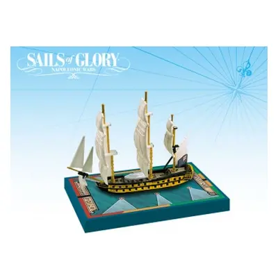 Ares Games Sails Of Glory - HMS Leander/ HMS Adamant 50-guns Portland class 4th rate