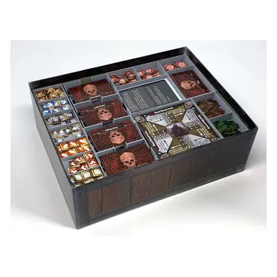 Insert Feldherr Organizer + foam tray for Gloomhaven: Lví chřtán - board game box