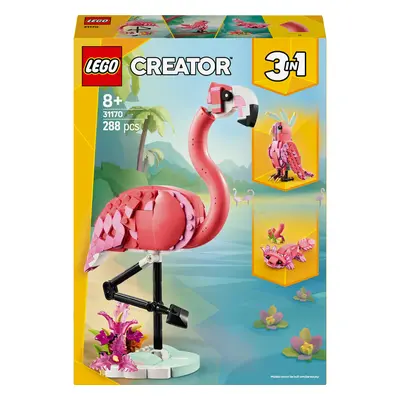 LEGO LEGO® Creator 3 v 1 Divoká zvířata: Růžový plameňák 31170