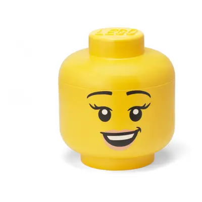 LEGO Storage LEGO úložná hlava (velikost L) - šťastná dívka