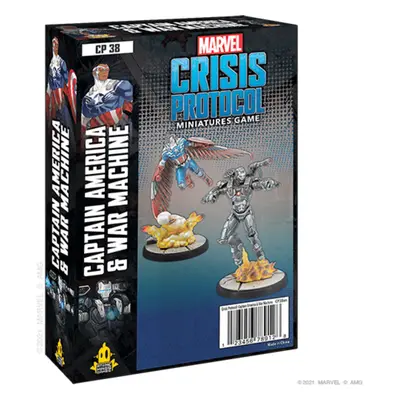 Atomic Mass Games Marvel Crisis Protocol: Captain America & War Machine