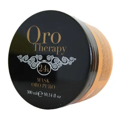 Fanola Oro Therapy mask Oro puro - regenerační maska na vlasy s 24k zlatem 300 ml