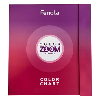 Fanola Color Zoom 10 Minutes - vzorník k barvám