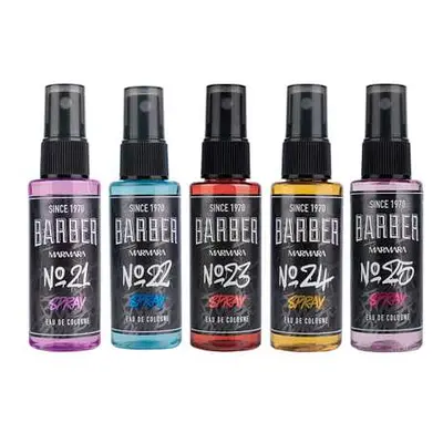 Marmara Barber Graffiti Gift Set - set kolínských vůní - graffiti edice, 5x50ml