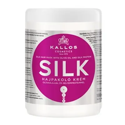 Kallos Silk hair mask - regenerační maska na vlasy po chemickém ošetření 1000 ml