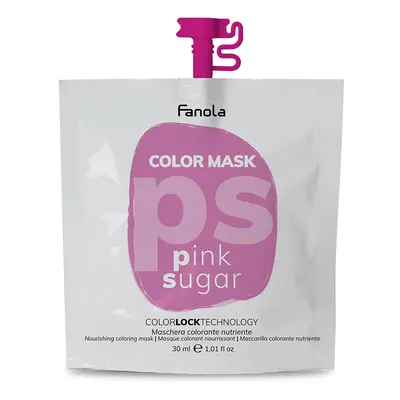 Fanola Color Mask - barevné masky Pink Sugar (růžová), 30 ml