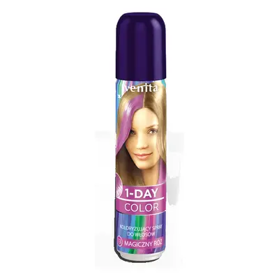 Venita 1- Day color - 1 denní barvicí sprej, 50 ml Magická růžová 13