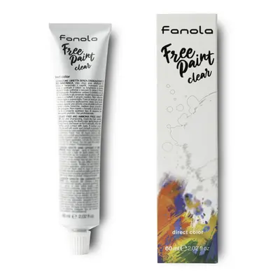 Fano Free Paint - semipermanentní barvy na vlasy, 60 ml Clear - bílá