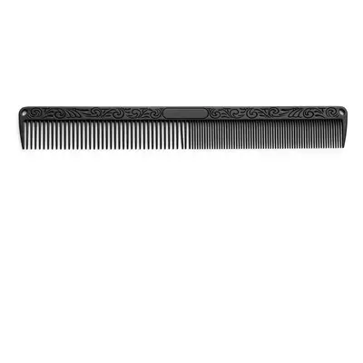 Aluminium comb black 7157 - hliníkový hřeben, černý