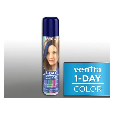 Venita 1- Day color - 1 denní barvicí sprej, 50 ml kosmicky modrá 5