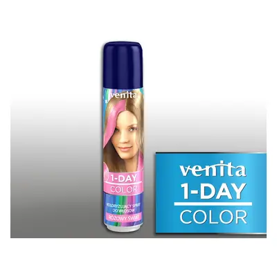 Venita 1- Day color - 1 denní barvicí sprej, 50 ml Růžový 8