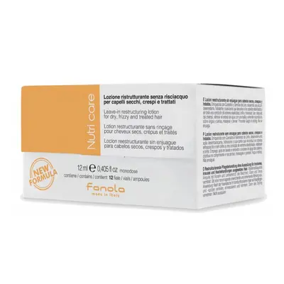 Fanola Nutri care Lotion - hydratační ampule bez oplachování 12 x 12 ml