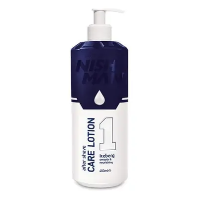 Nishman After Shave Care Lotion - regenerační pleťové mléko po holení, 400 ml