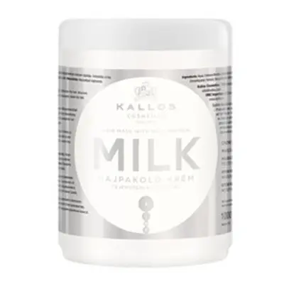 Kallos MILK Mask - regeneračně-hydratační maska na vlasy s mléčnými proteiny 1000ml