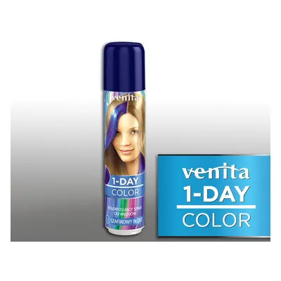 Venita 1- Day color - 1 denní barvicí sprej, 50 ml Zafírovo modrá 12