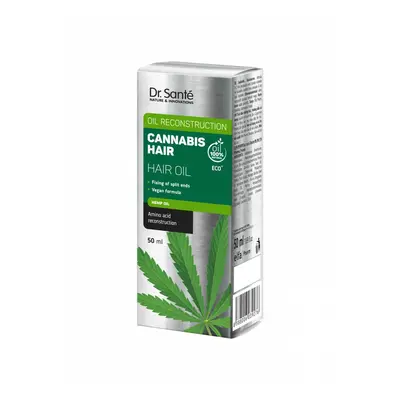 Dr. Santé Cannabis Hair Oil with Hemp Oil a Amino Acid - olej na vlasy s konopným olejem a amino