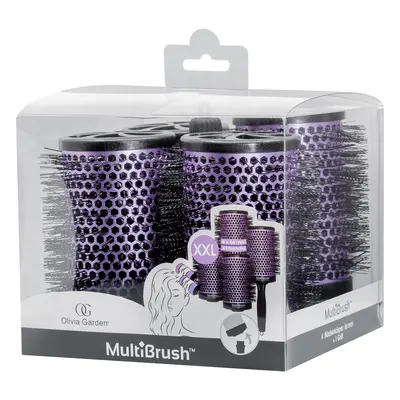 Olivia Garden Multibrush - multifunkční kartáč na vlasy. 7777 - One Size Kit XXL - sada jedna ve