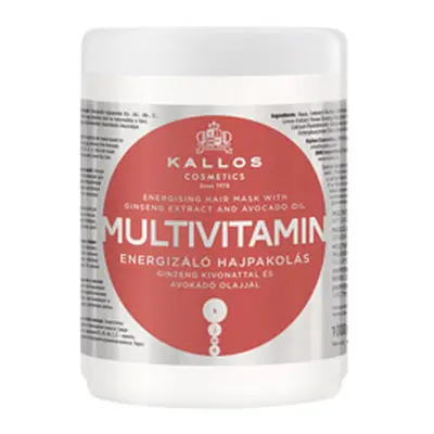 Kallos kjmn Multivitamin Mask - Energizující regeneračně - hydratační maska na vybledlé, oslaben