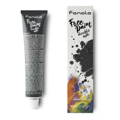 Fano Free Paint - semipermanentní barvy na vlasy, 60 ml Double Ash - šedá