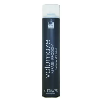 Allwaves Volume Keratin Prodigy Hairspray Ultra Strong - objemový lak na vlasy s keratinem, 750 