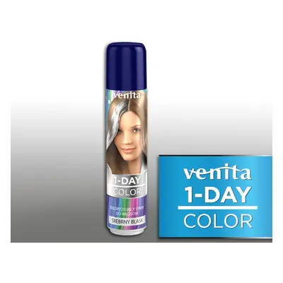 Venita 1- Day color - 1 denní barvicí sprej, 50 ml stříbrná 6