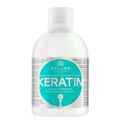 Kallos Keratin shampoo - regenerační šampon na vlasy s keratinem 1000 ml