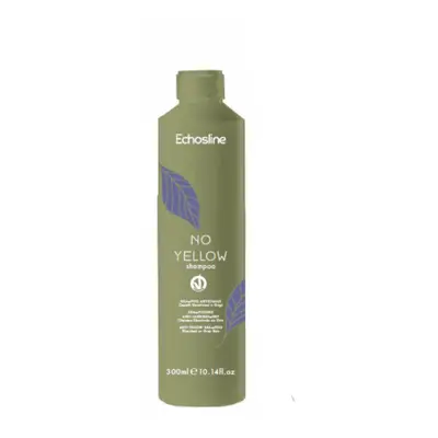 Echosline No Yellow Shampoo - šampon proti nežádoucím žlutým odleskům, pro odbarvené i šedivé vl