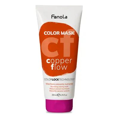 Fanola Color Mask - barevné masky Copper Flow (měděná), 200 ml