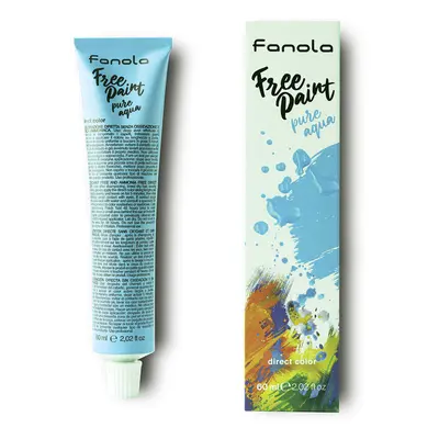 Fano Free Paint - semipermanentní barvy na vlasy, 60 ml Pure Aqua - světle modrá