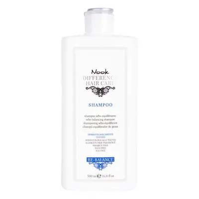 Nook Re-Balance Sebo Control Shampoo - šampon na mastné vlasy 500 ml