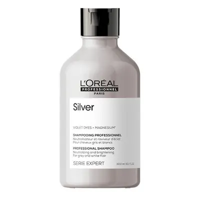 ​L&#039;Oréal Professionnel Série Expert Silver Magnesium - stříbrný šampon pro odstranění žlutý