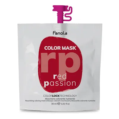 Fanola Color Mask - barevné masky Red Passion (červená), 30 ml