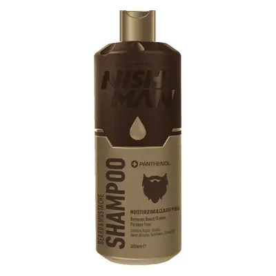 Nishman Beard and Mustache Care Shampoo - šampon na bradu, 200 ml