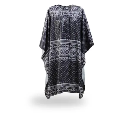 ​Sweater cape 5420 - kadeřnická pláštěnka na stříhání, barvení, na háček