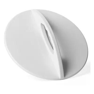 Control mirror - stylingové zrcadlo, průměr 29 cm 4736 - white - bílé