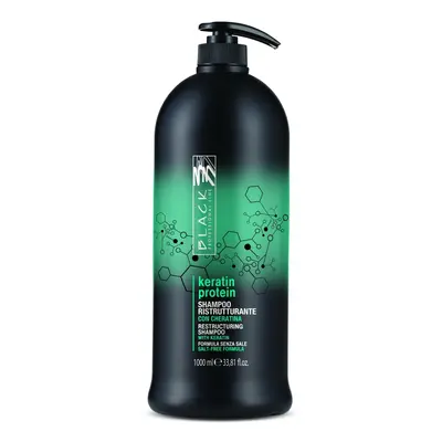 Black Keratin Protein Shampoo - regenerační šampon, 1000 ml