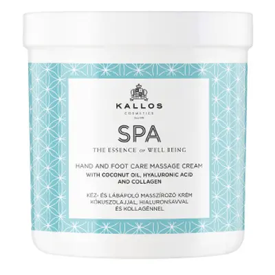 Kallos SPA Hand and Foot care masage cream - masážní krém na ruce a nohy, 500 ml