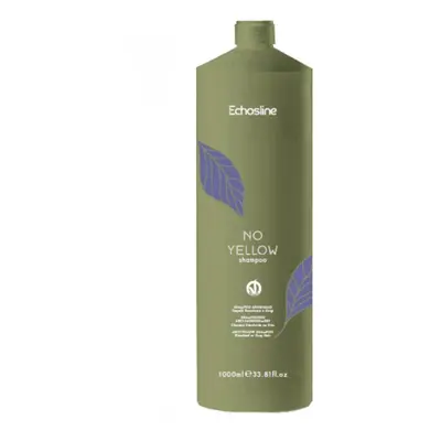 Echosline No Yellow Shampoo - šampon proti nežádoucím žlutým odleskům, pro odbarvené i šedivé vl