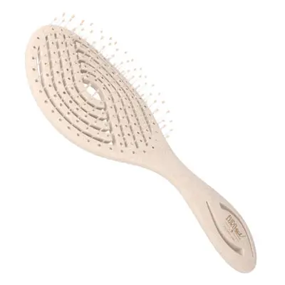 Eurostil 07539 Oval ECO Flexibile Brush - flexibilní oválný kartáč na vlasy z přírodních materiá