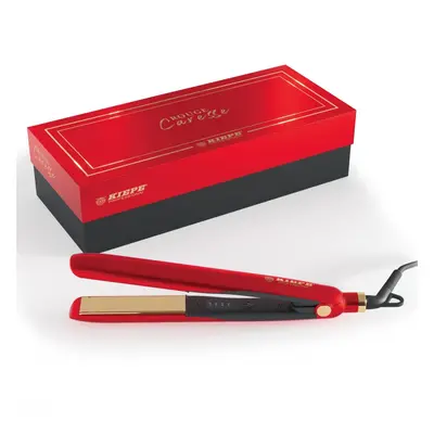 Kiepe Caresse Straightener 30W - profesionální žehlička na vlasy 8262RD Red - červená